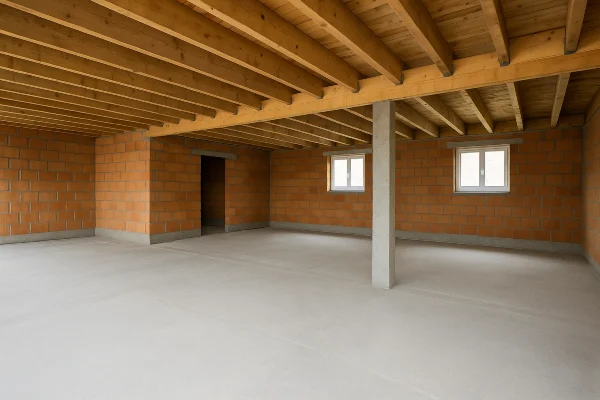 a concrete floor for a new building from Concrete Contractor Austin in Austin, TX - Concrete Walkway Installation